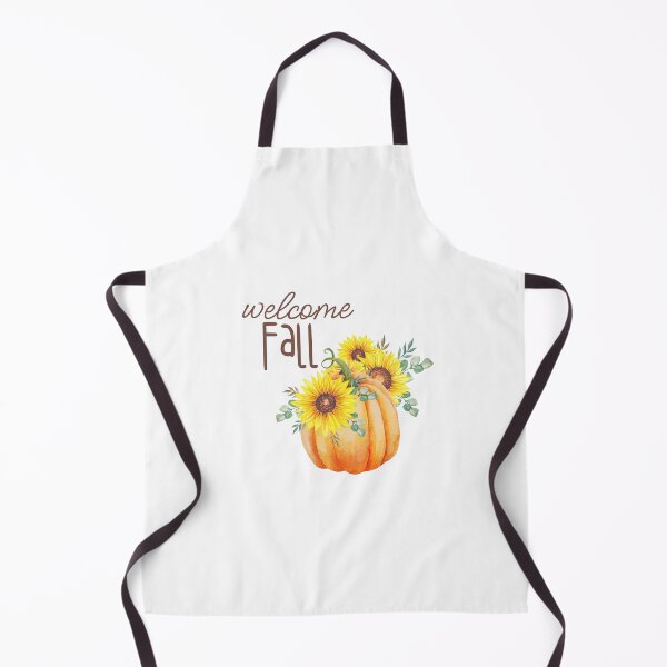 Item preview, Welcome Fall Sunflowers Pumpkin Art Autumn designed and sold by artsyandinspire.