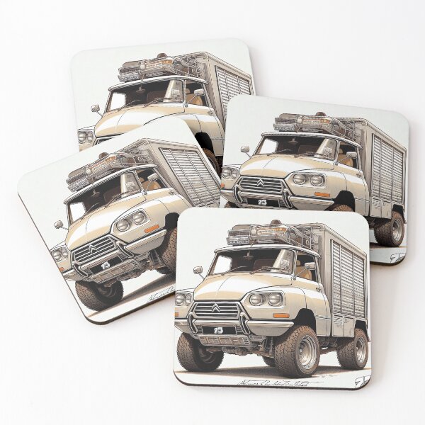 Item preview, Manga Style French 4x4 DSPL Truck with an elegant touch designed and sold by 73corners.