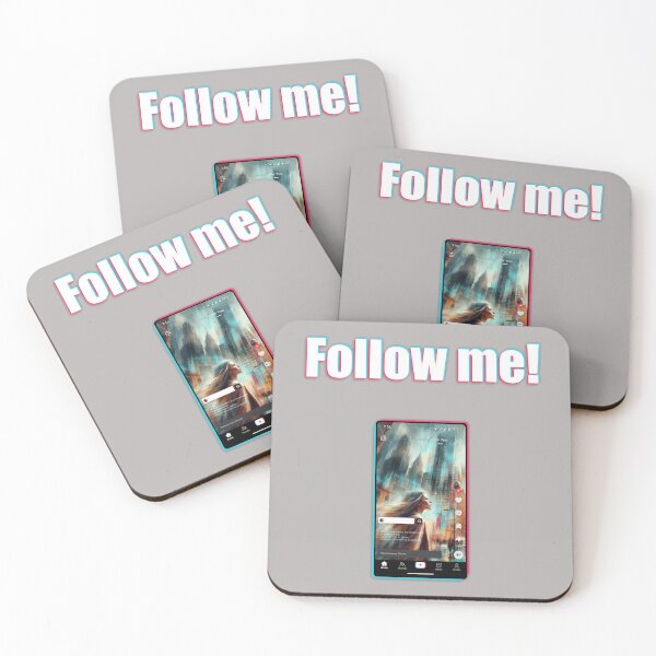 Item preview, TikTok follow me designed and sold by jaharek.