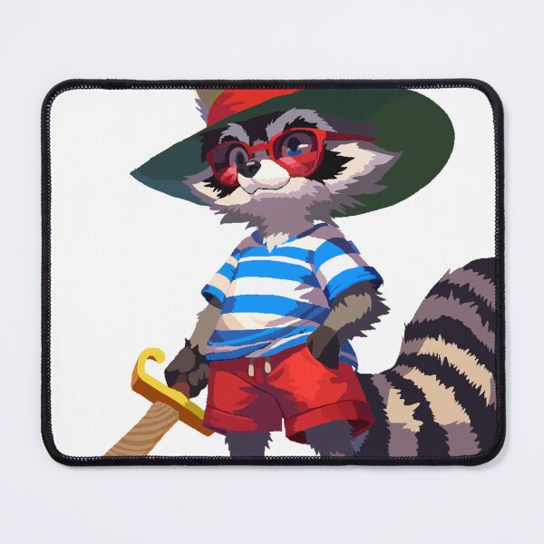 Item preview, Raccoon Adventure Boy designed and sold by KlakkDrawsStuff.