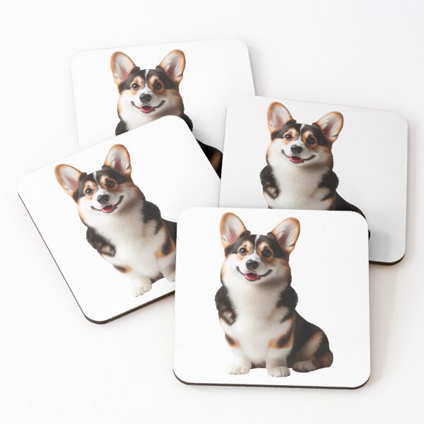 Item preview, Tricolor Corgi designed and sold by HappyDogPark.