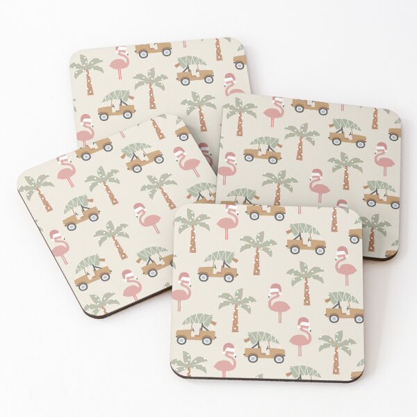 Item preview, Tropical Christmas - Cream designed and sold by littlearrow.