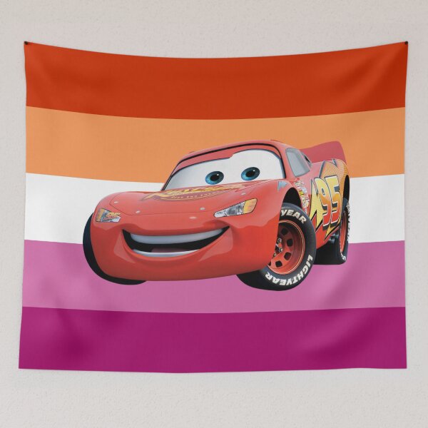 Item preview, lesbian lightning mcqueen designed and sold by fxrcefield.