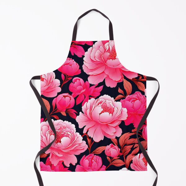 Item preview, A vibrant pattern of peonies designed and sold by Tchoice.