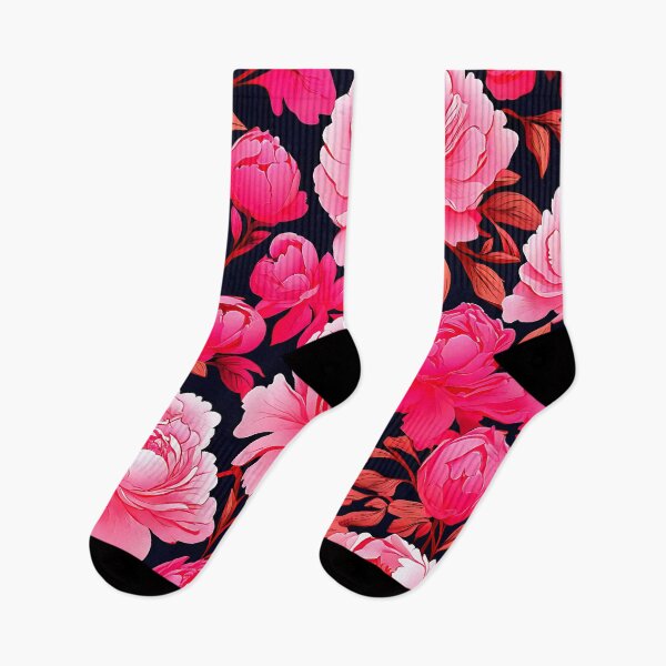 Item preview, A vibrant pattern of peonies designed and sold by Tchoice.