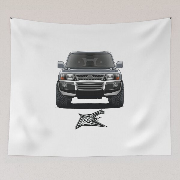Item preview, mitsubishi pajero montero gray  designed and sold by NaquashM.