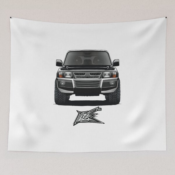 Item preview, mitsubishi pajero montero black  designed and sold by NaquashM.