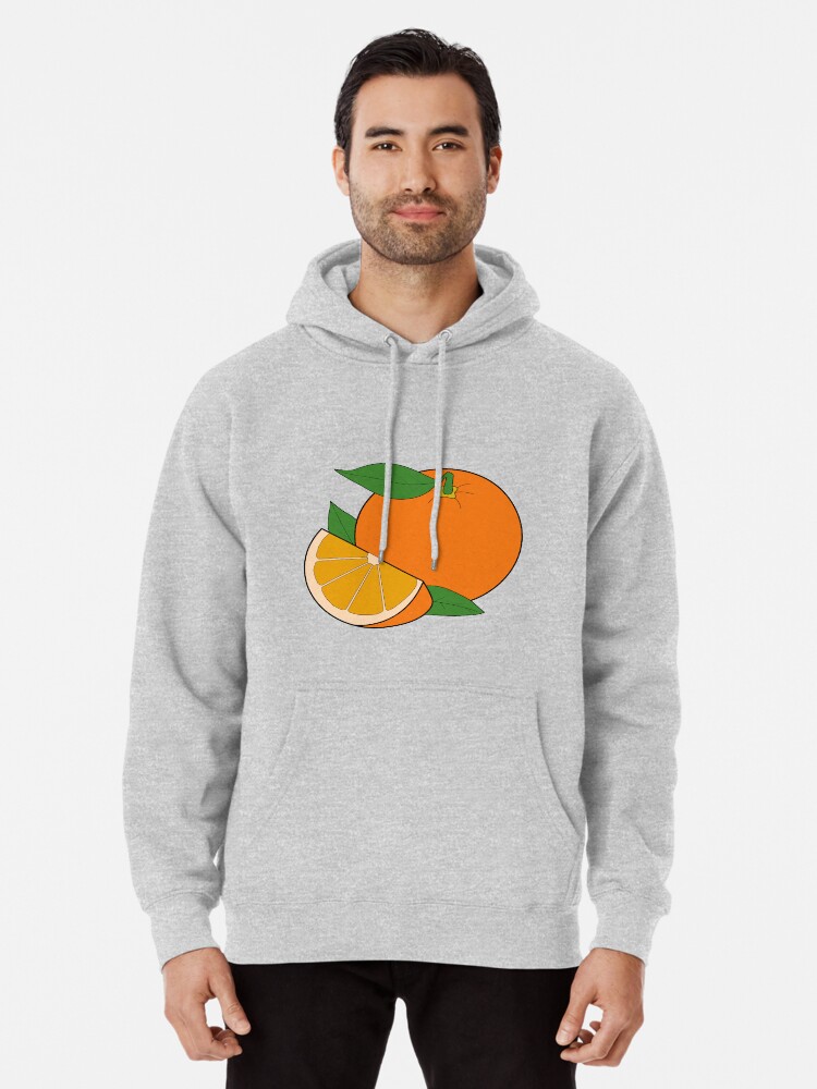 orange aesthetic hoodie