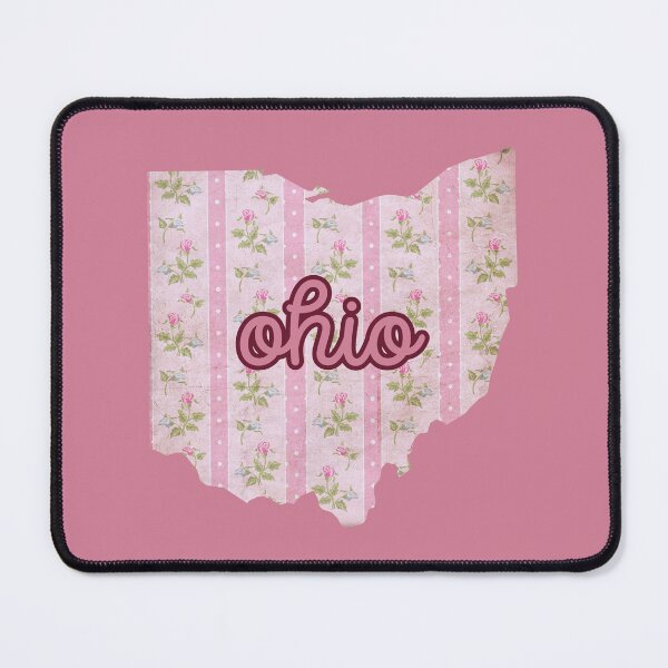 Item preview, Ohio Floral Wallpaper Design - Pink and Green designed and sold by Teribelle.