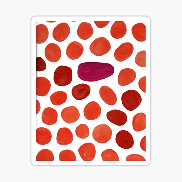 Seeing Spots Sticker