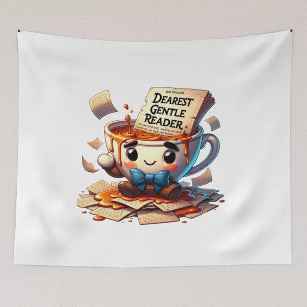 Item preview, Dearest Gentle Reader | Whistledown’s Daily Brew designed and sold by PedroStyle.
