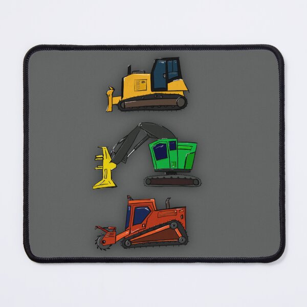Item preview, Trio of forestry machinery designed and sold by Antoine Marineau Bélanger.