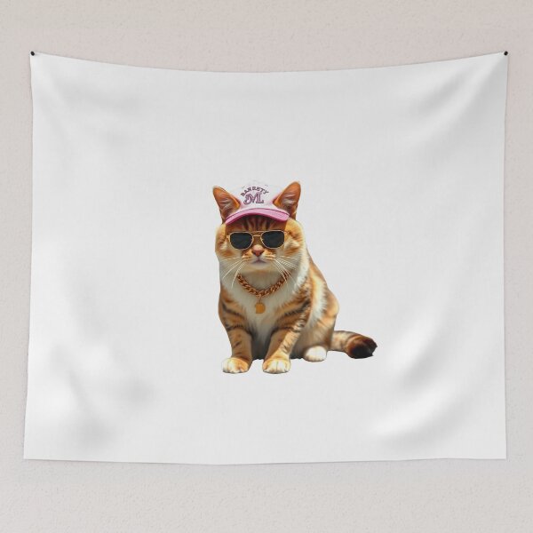 Item preview, Cool hip hopper cat designed and sold by CuteAIstore.