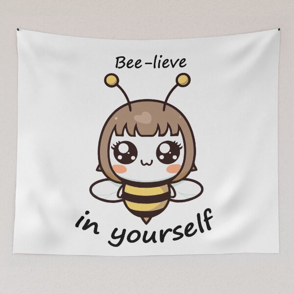 Item preview, Bee-lieve in yourself designed and sold by bhoomin7.