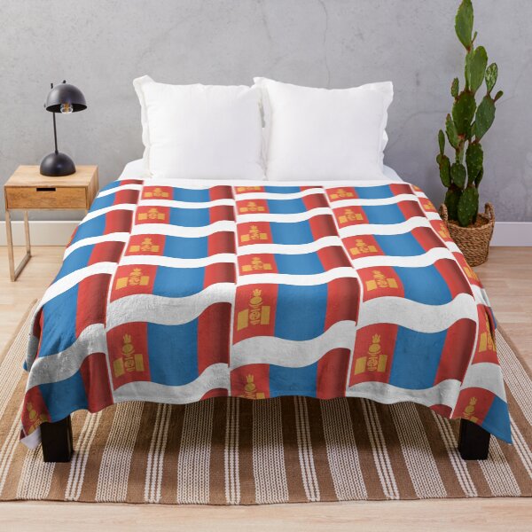 Item preview, Mongolia Flag designed and sold by HarveyHandcraftsandDesigns.