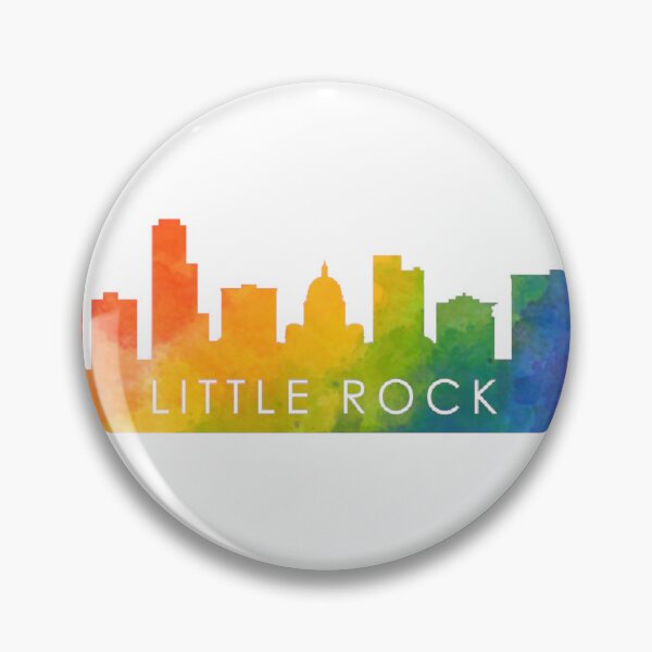 Item preview, Little Rock Skyline, Gay Pride Little Rock designed and sold by Spike The Punch Design Co..