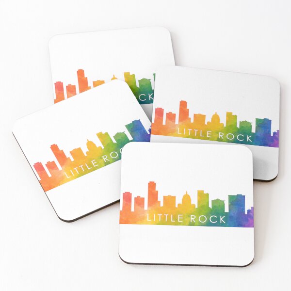 Item preview, Little Rock Skyline, Gay Pride Little Rock designed and sold by Spike The Punch Design Co..