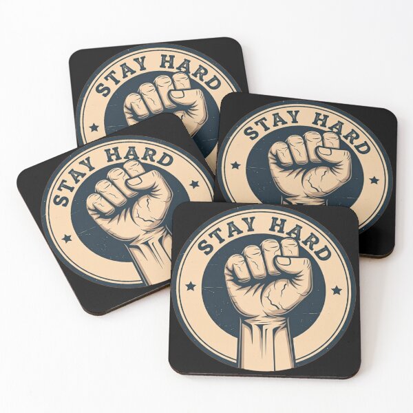 Item preview, Motivation quotes for athlete Stay Hard  designed and sold by ProjectNoah.