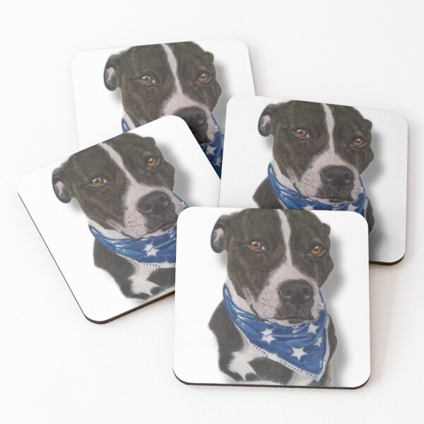 Item preview, Staffordshire Bull Terrier Dog designed and sold by kazboart.