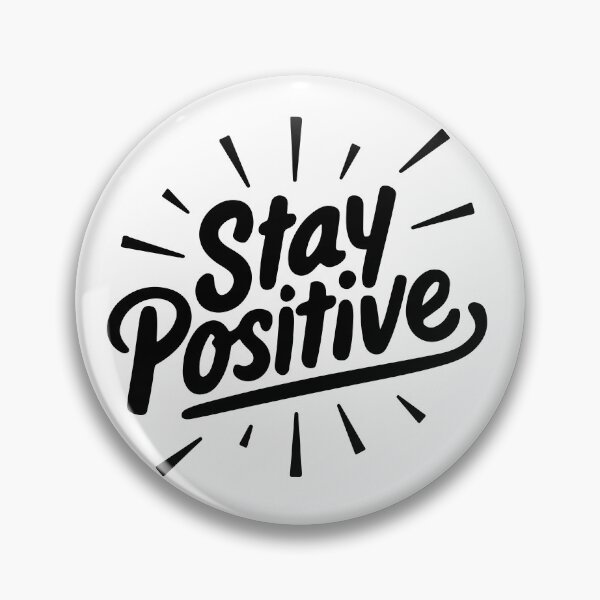 Item preview, Stay Positive Motivational T-Shirt designed and sold by SithCreation.
