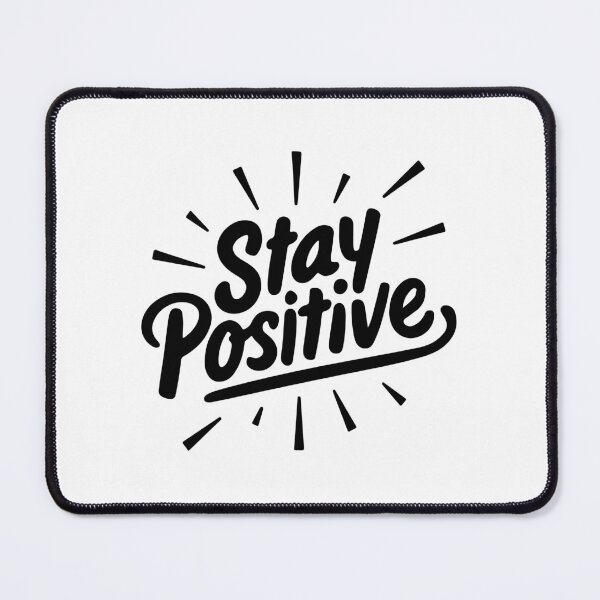 Item preview, Stay Positive Motivational T-Shirt designed and sold by SithCreation.