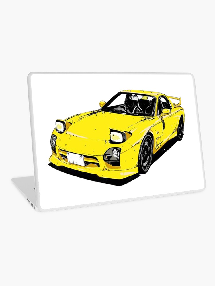 Rx7 Fd3s Initial D Laptop Skin By Scenicdriver87 Redbubble