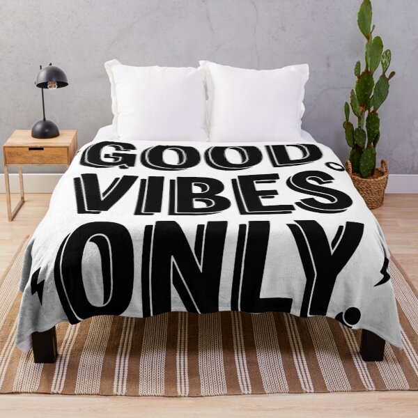 Item preview, Good Vibes Only Positive T-Shirt designed and sold by SithCreation.