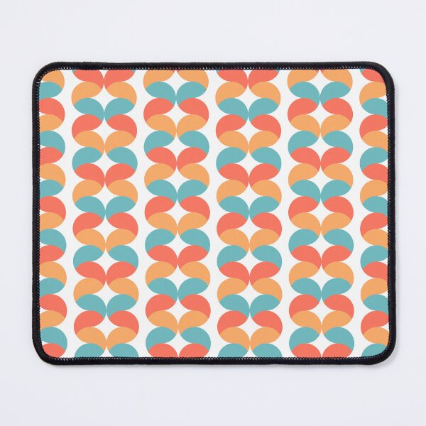 Item preview, Retro heart ribbons geometrics stripes pastel pattern designed and sold by Dana Du.