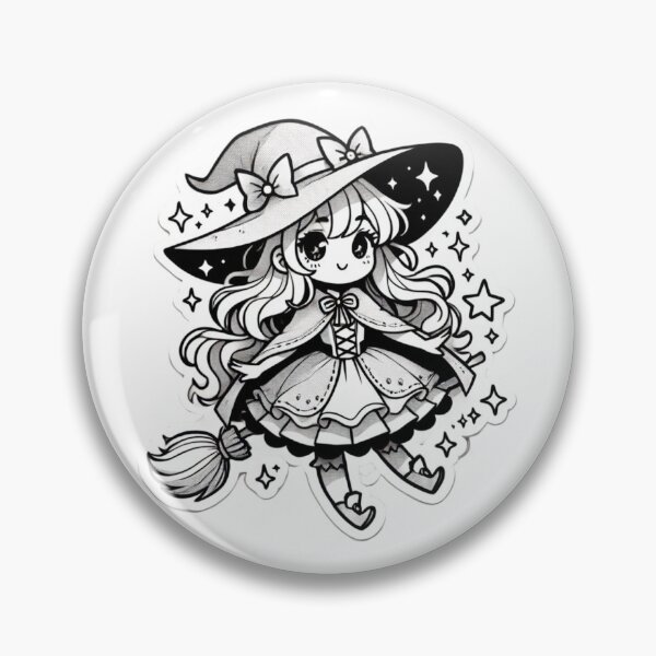 Item preview, Adorable Witch on a Broomstick designed and sold by Stylygifts.