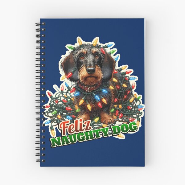 Item preview, Wire-haired Dachshund Xmas lights gift designed and sold by ThisDress.