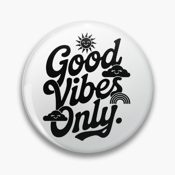Item preview, Good Vibes Only Positive T-Shirt designed and sold by SithCreation.