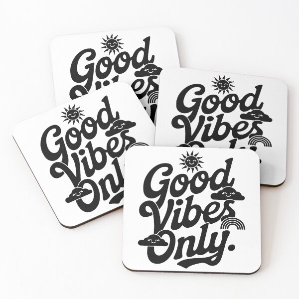 Item preview, Good Vibes Only Positive T-Shirt designed and sold by SithCreation.