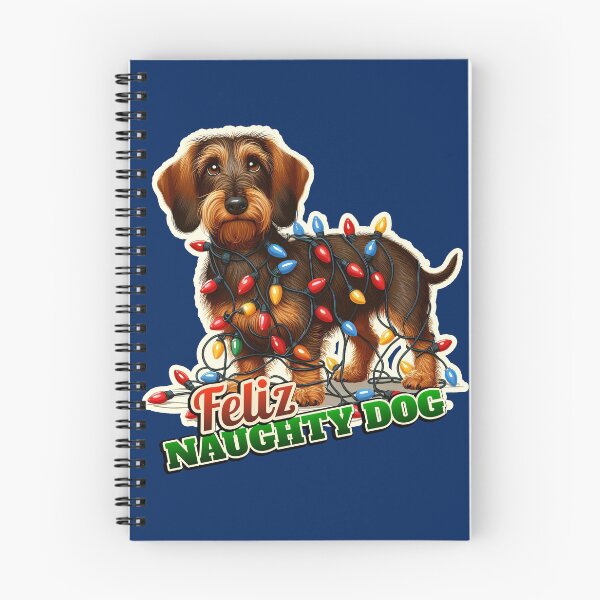 Item preview, Wire-haired Dachshund Xmas lights gift designed and sold by ThisDress.