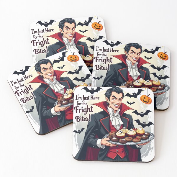 Item preview, I’m Just Here for the Fright Bites! designed and sold by  MAD's Recreation Studio.