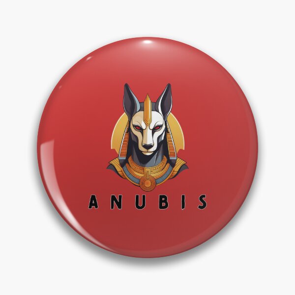 Item preview, vibrant colors Design depicts Anubis, the ancient Egyptian god and the underworld Guide. designed and sold by HEMRO.