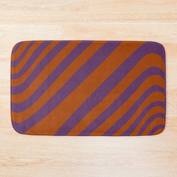 Item preview, RETRO HIPPIE PATTERN, lila on orange designed and sold by Arto Järvinen.
