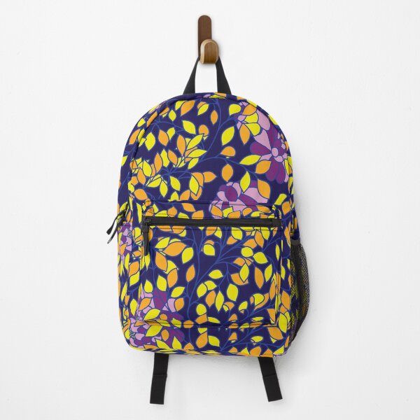 Item preview, Yellow and purple leaves and flowers designed and sold by GENEST-V.