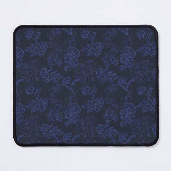 Item preview, Fan flowers and berries blue version designed and sold by GENEST-V.