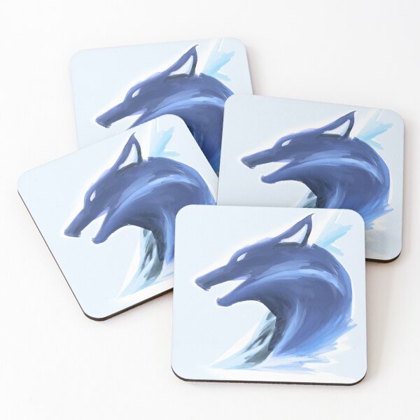 Item preview, Alpha Wolf in Snowy Mountains designed and sold by Ash-chillz.