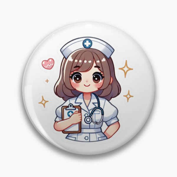 Item preview, Caring Nurse with Clipboard and Stethoscope designed and sold by Stylygifts.