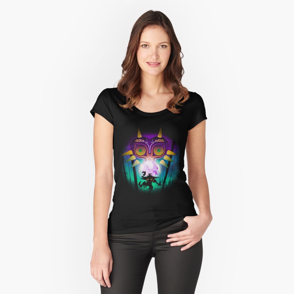 Artikel-Vorschau von Tailliertes Rundhals-Shirt, designt und verkauft von DonnieArts.