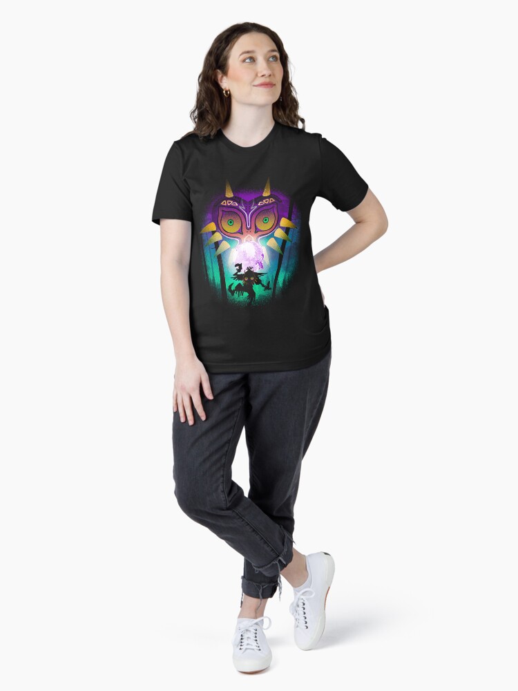 Thumbnail 4 von 7, Essential T-Shirt, Der Mond und die Maske designt und verkauft von DonnieArts.