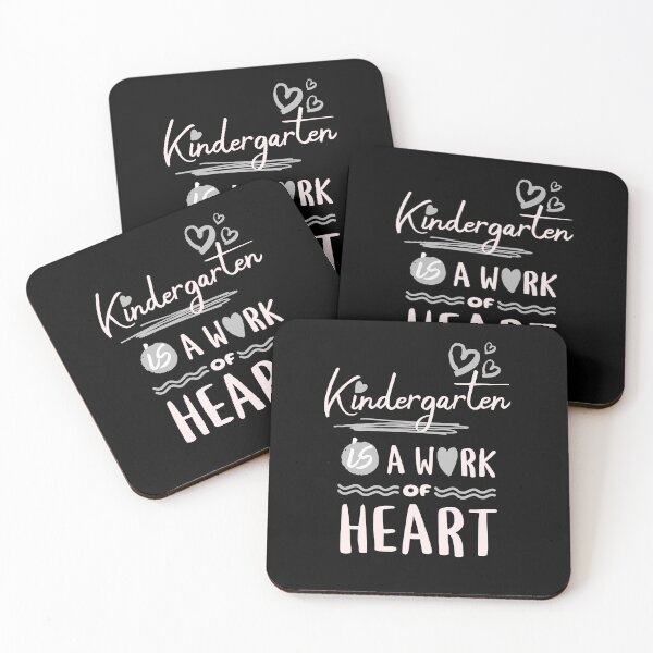 Item preview, Kindergarten is a work of heart designed and sold by LayersDesign.