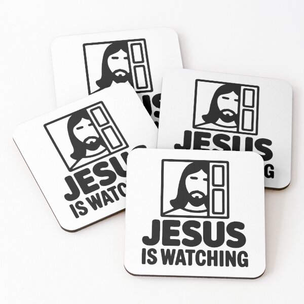 Item preview, Jesus is Watching Faith T-Shirt designed and sold by SithCreation.