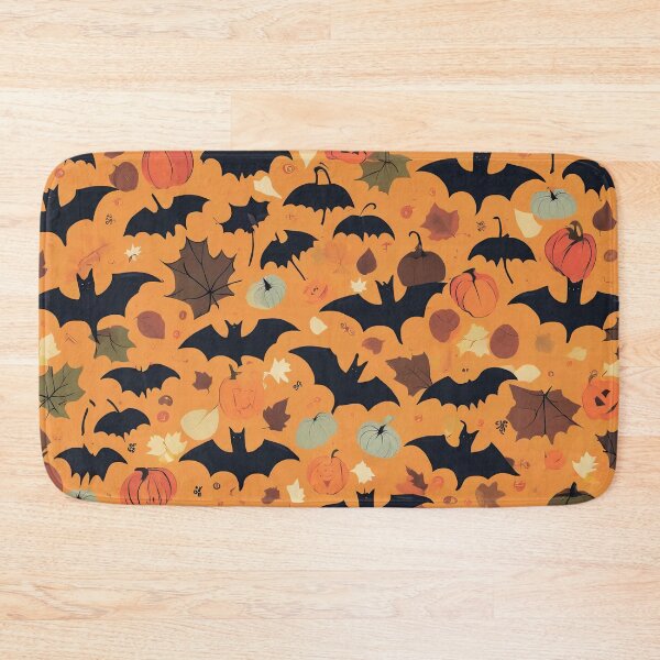 Item preview, Bats and pumpkins. designed and sold by MagelliShop.