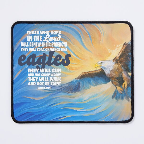 Item preview, They will soar on wings like eagles designed and sold by Motivburg.