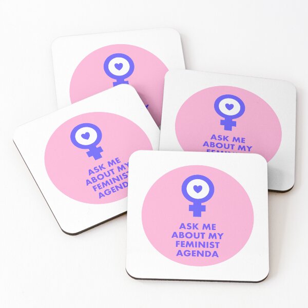 Item preview, Ask me about my feminist agenda designed and sold by Inspirationmotivation.