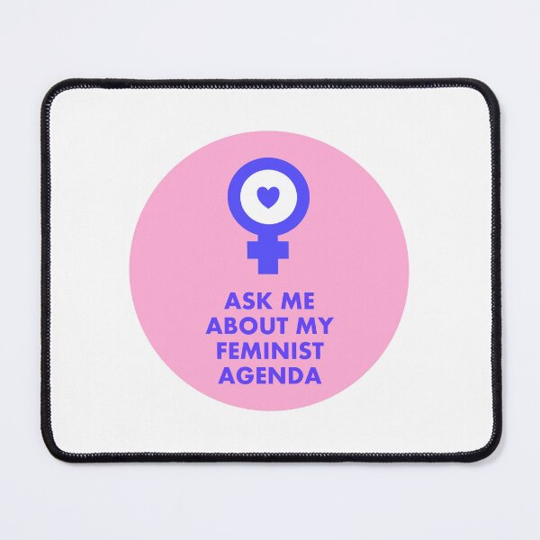 Item preview, Ask me about my feminist agenda designed and sold by Inspirationmotivation.
