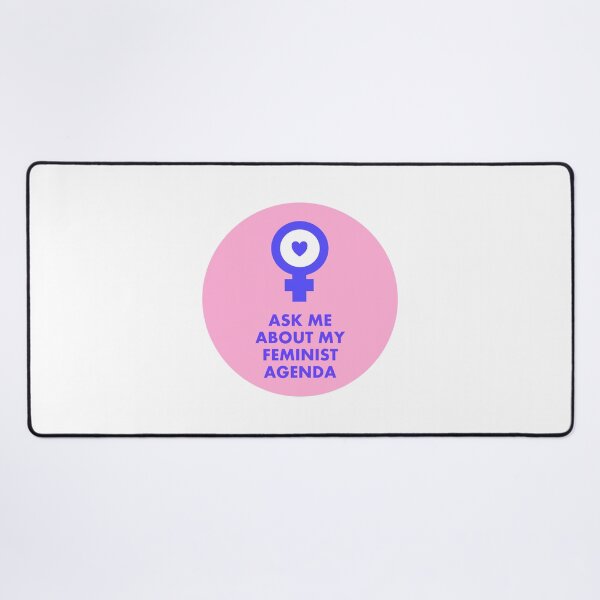 Item preview, Ask me about my feminist agenda designed and sold by Inspirationmotivation.