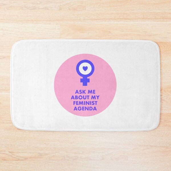 Item preview, Ask me about my feminist agenda designed and sold by Inspirationmotivation.
